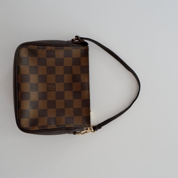 Authentic Preowned Louis Vuitton Damier Ebene Tousse Accessory Pouch - Picture 4 of 13
